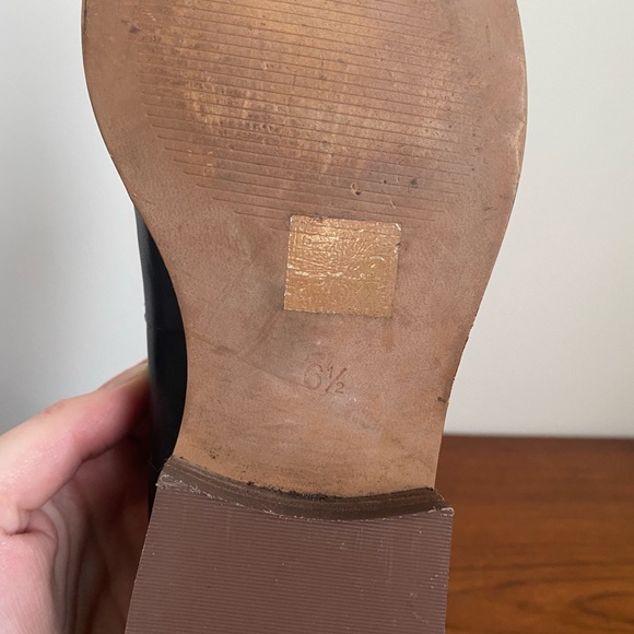 Madewell Black Leather Loafers - Picture 8 of 16